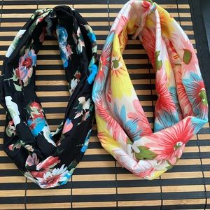 2 new knotted headbands